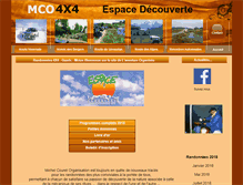 Tablet Screenshot of mco4x4.com